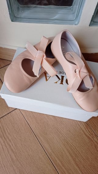 Zapatos Bailarina Rosa Bebé