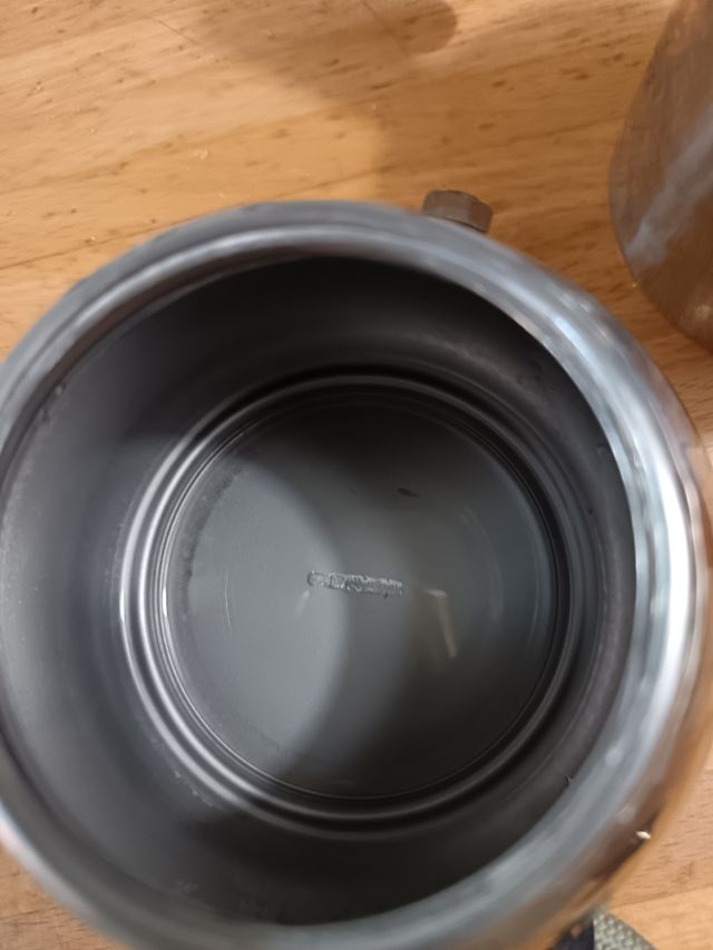 Cafetera Vigano' acero inoxidable