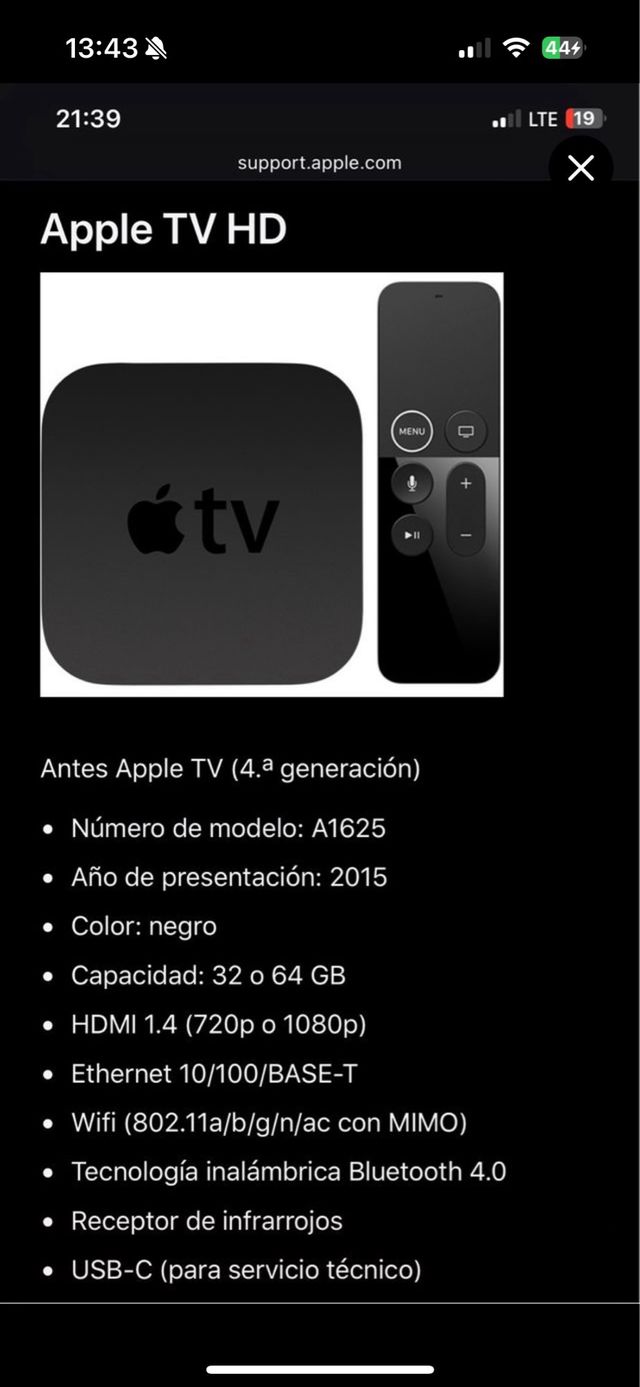 Apple TV (4ª generación)