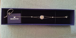 Pulsera Swarovski Girasol dorada