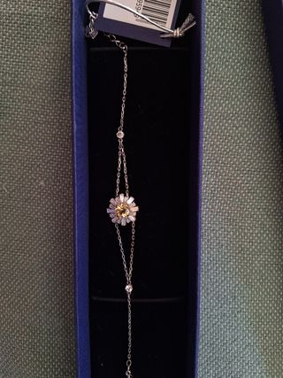Pulsera Swarovski Girasol dorada