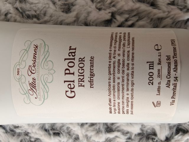 Crema Gel Polar Alta Cosmesi 200ml