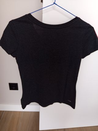 Camiseta Adidas mujer negra - S