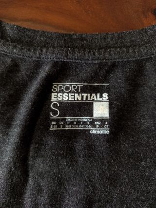 Camiseta Adidas mujer negra - S
