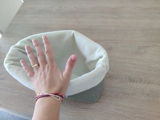 Cesto tela bebé - mint