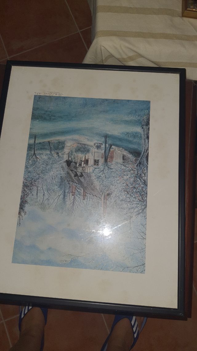 Cuadro Paisaje Invernal