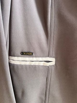 Chaqueta hípica NANOS gris-negro
