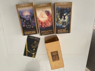 Trilogía Star Wars VHS: Imperio, Jedi, Guerra Gala