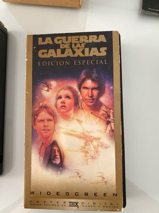 Trilogía Star Wars VHS: Imperio, Jedi, Guerra Gala