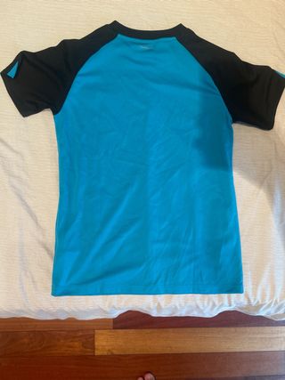 Camiseta Adidas Deporte Azul-Negro