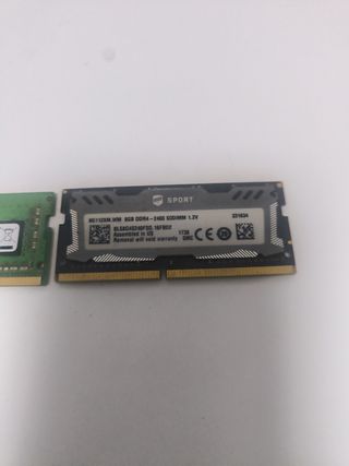 RAM DDR4 Portátil 16GB(2 de 8Gb) Samsung/Sport