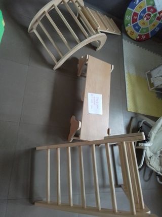 Arco de madera infantil - 3 piezas