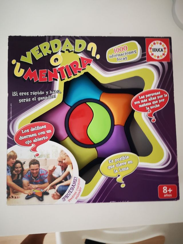 Juego Verdad o Mentira Educa