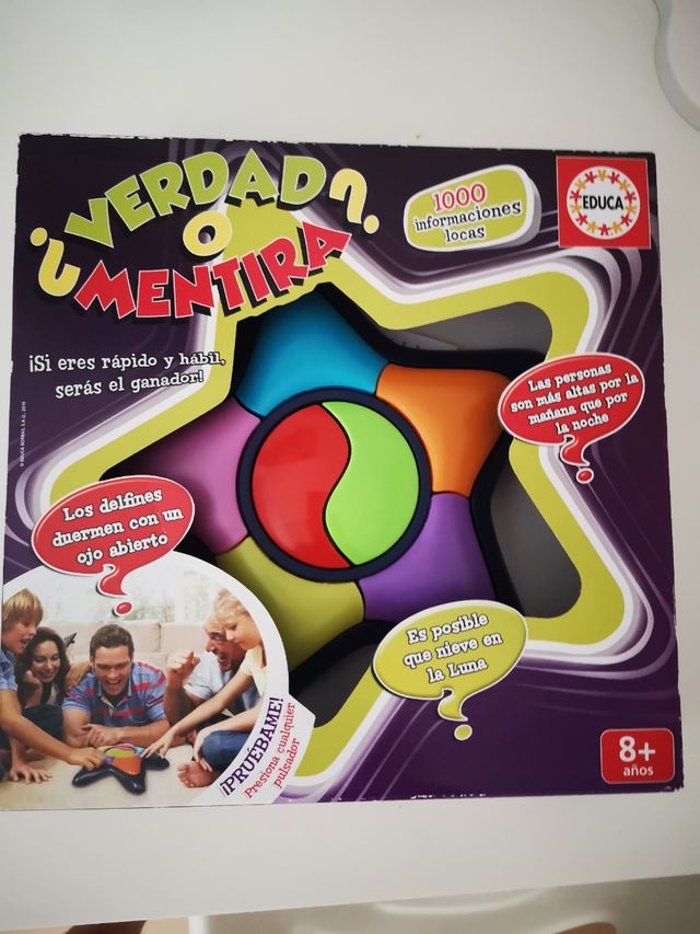 Juego Verdad o Mentira Educa