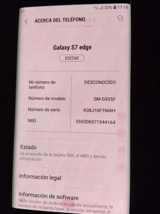 Samsung Galaxy S7 Edge 32GB Rosa Gold