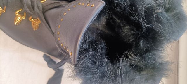 Stivaletti neri pelo - invernali