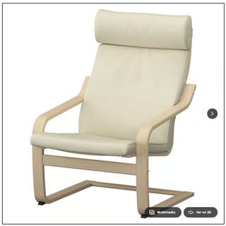 Sillón IKEA Poäng beige