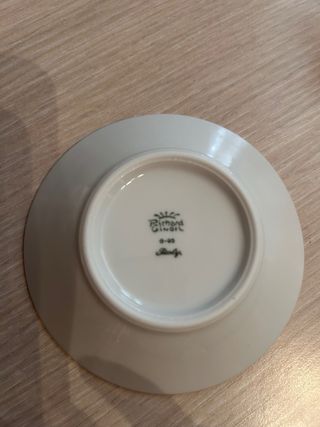 Tazzine caffè Ginori Impero oro/cobalto