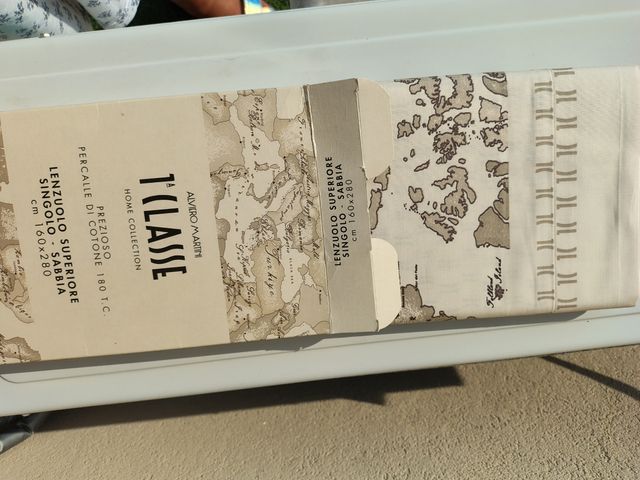 Lenzuolo singolo Alviero Martini 1° Classe