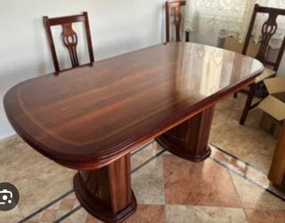 Mesa comedor madera maciza