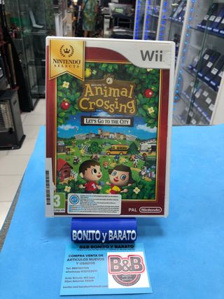 ANIMAL CROSSING LETS GO TO THE CITY WII