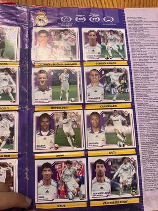 Álbum Liga 2007-2008