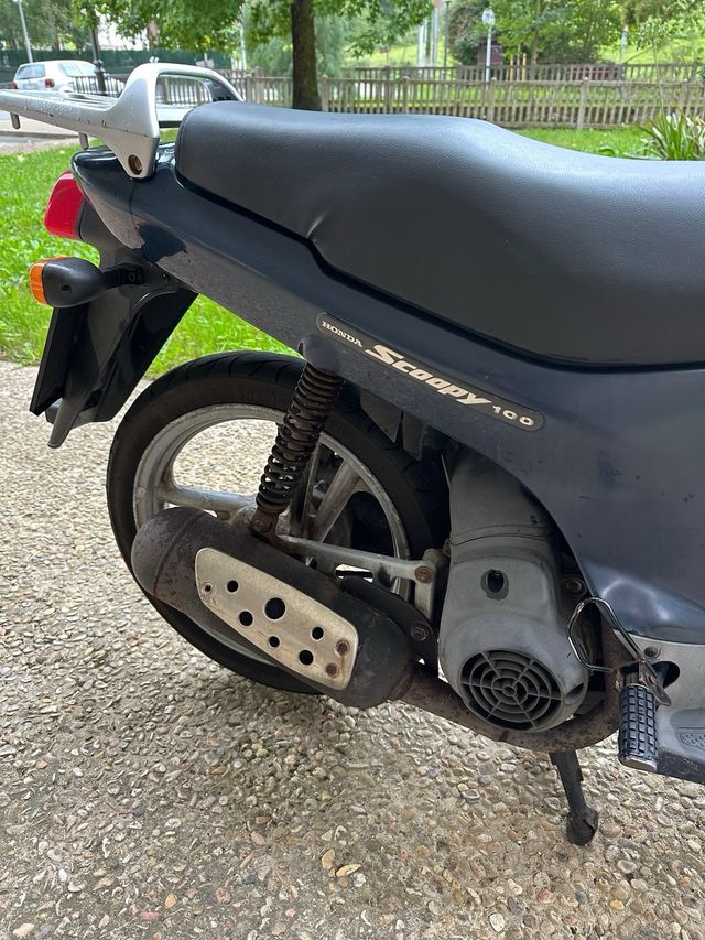 Scooter HONDA SCOOPY 100 azul marino.