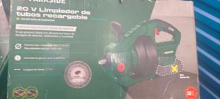 Limpiador Tubos Parkside 20V