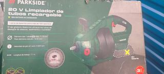 Limpiador Tubos Parkside 20V