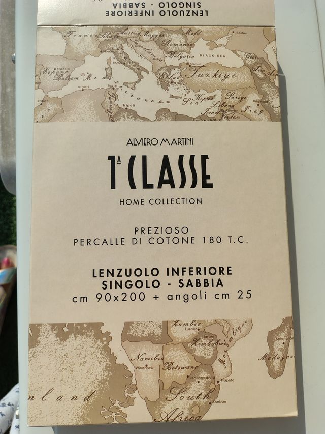 Lenzuolo singolo Alviero Martini - Sabbia