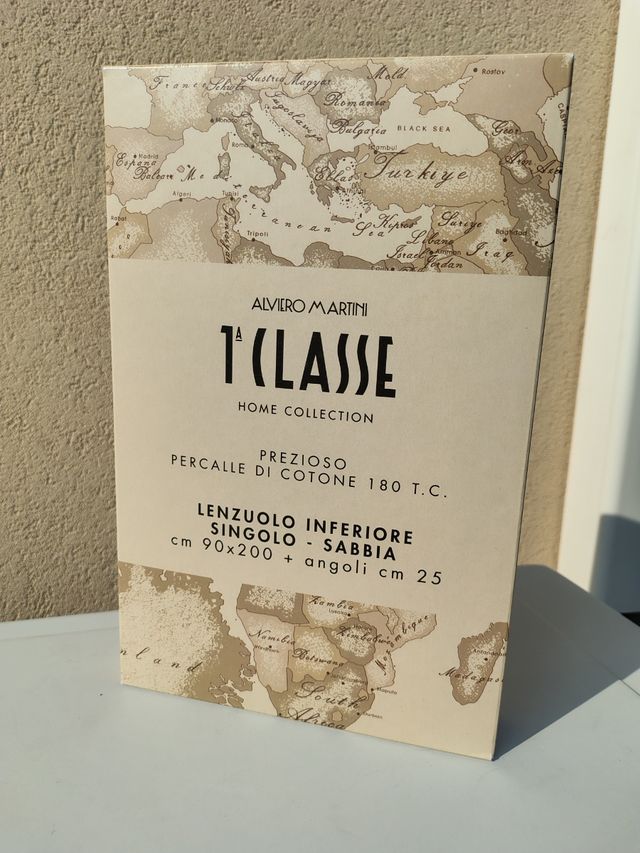 Lenzuolo singolo Alviero Martini - Sabbia