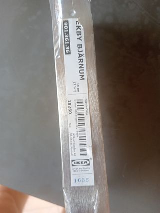 Soporte acero inoxidable - 2uds