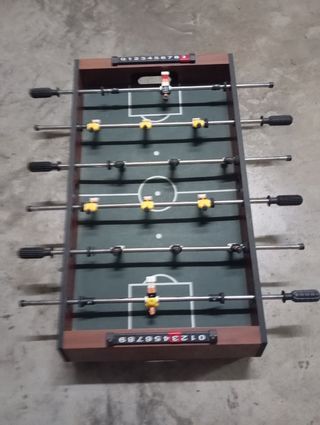 Futbolín madera niños