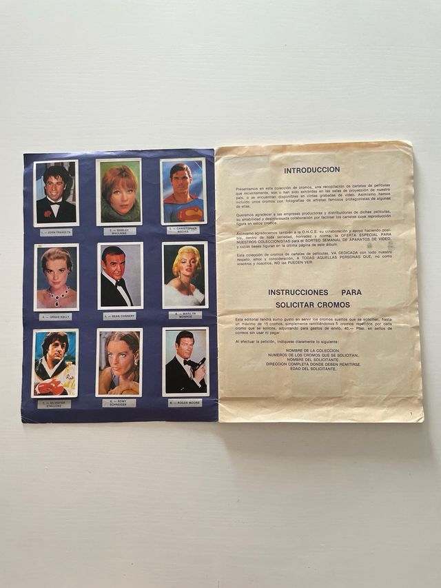 Album de cromos VIDEO GUAY Completo