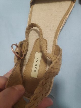 Sandalias Corina - Marrón Claro