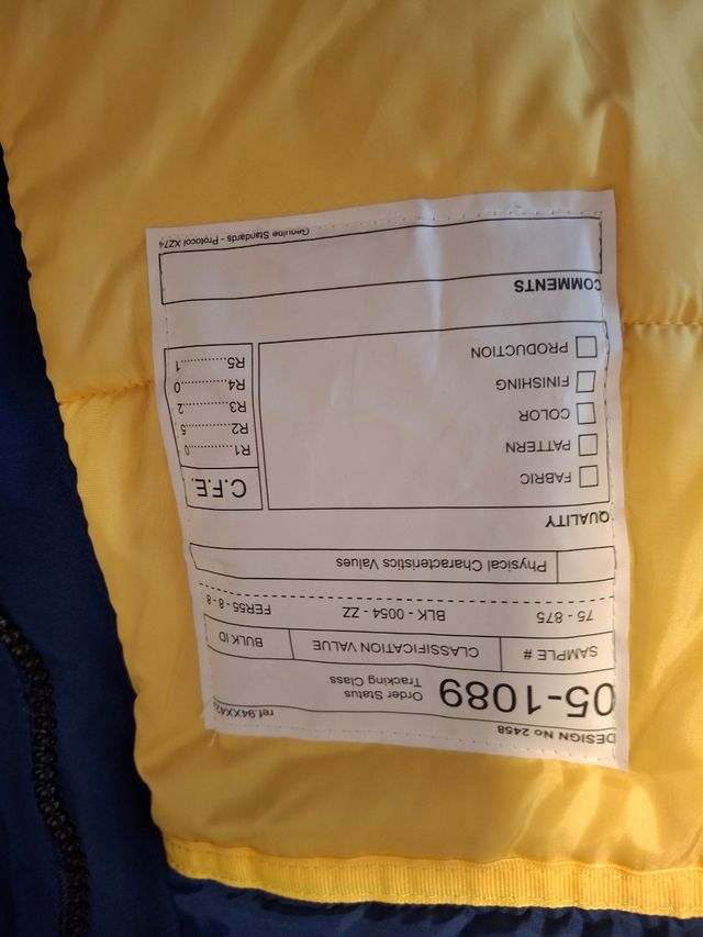 Cazadora Bershka azul talla S