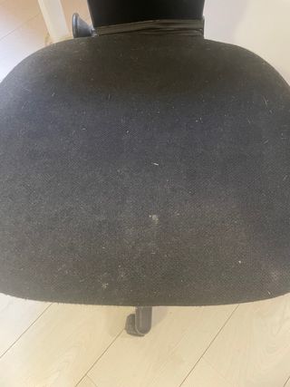 Silla oficina giratoria negra