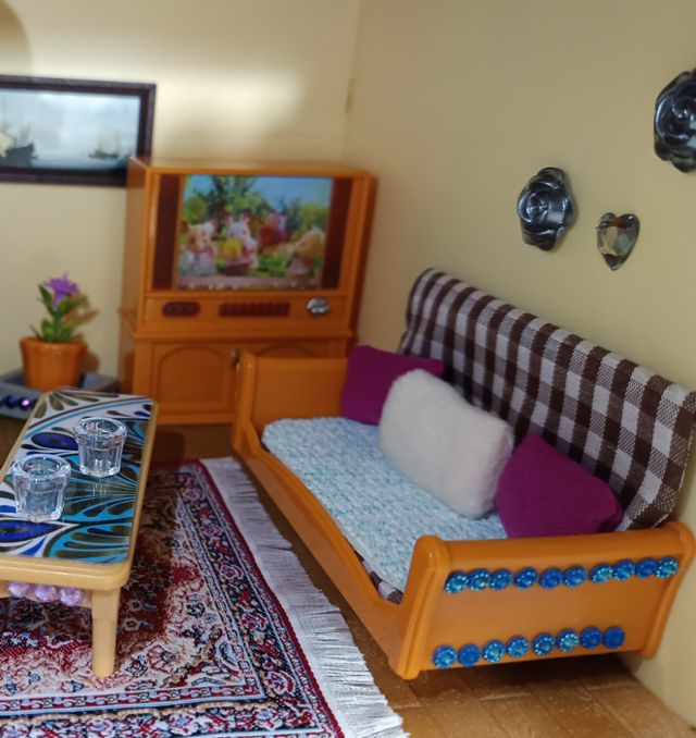 Salón Completo para Sylvanian Families