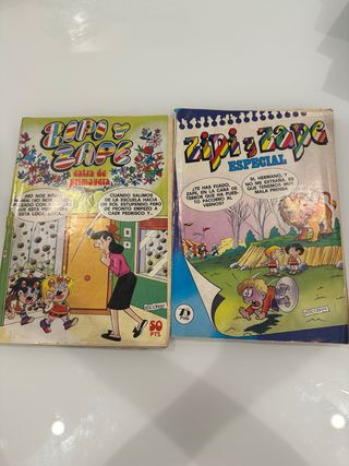 Lote comics antiguos de Zipi y Zape