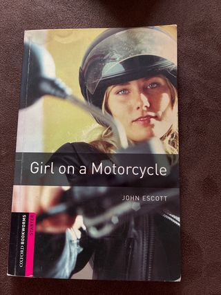 Libro de lectura en inglés “Girl on a Motorcycle”