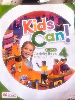 Kids Can! 4: Libro actividades inglés