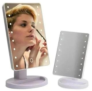  Espejo de aumento iluminado 16 LED NUEVO