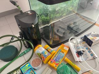 Acuario + accesorios