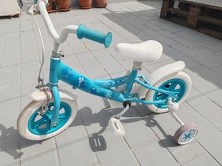 Bicicleta Frozen niña 12" usada