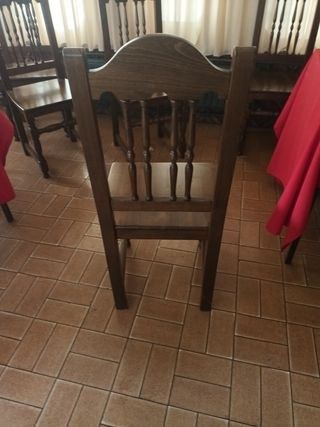 50  Sillas madera - Restaurantes