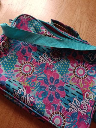 Bandolera infantil flores