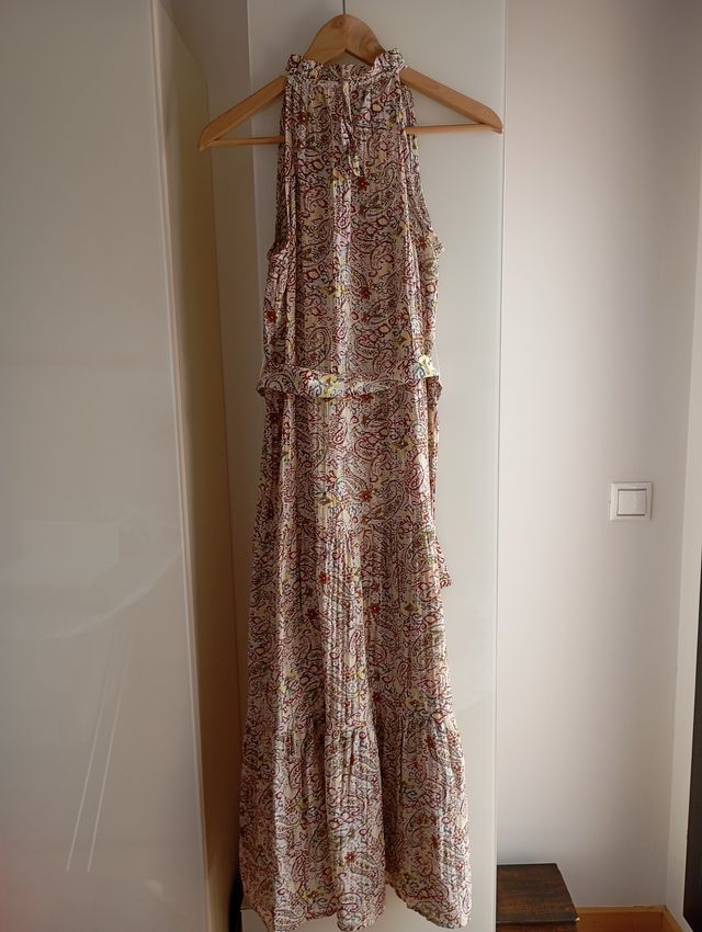 Vestido Mango multicolor - Cuello subido