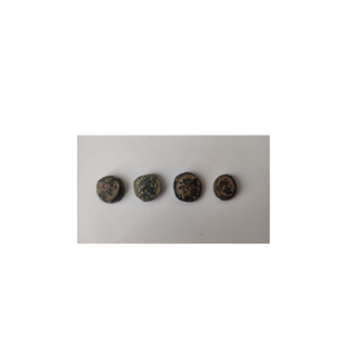 4 monedas griegas antiguas helenísticas raras