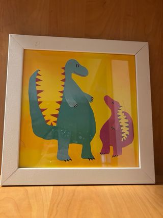 3 Cuadros infantiles animales.