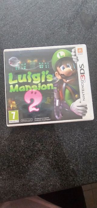  CAJA VACIA Luigi's Mansion 2 - Nintendo 3DS